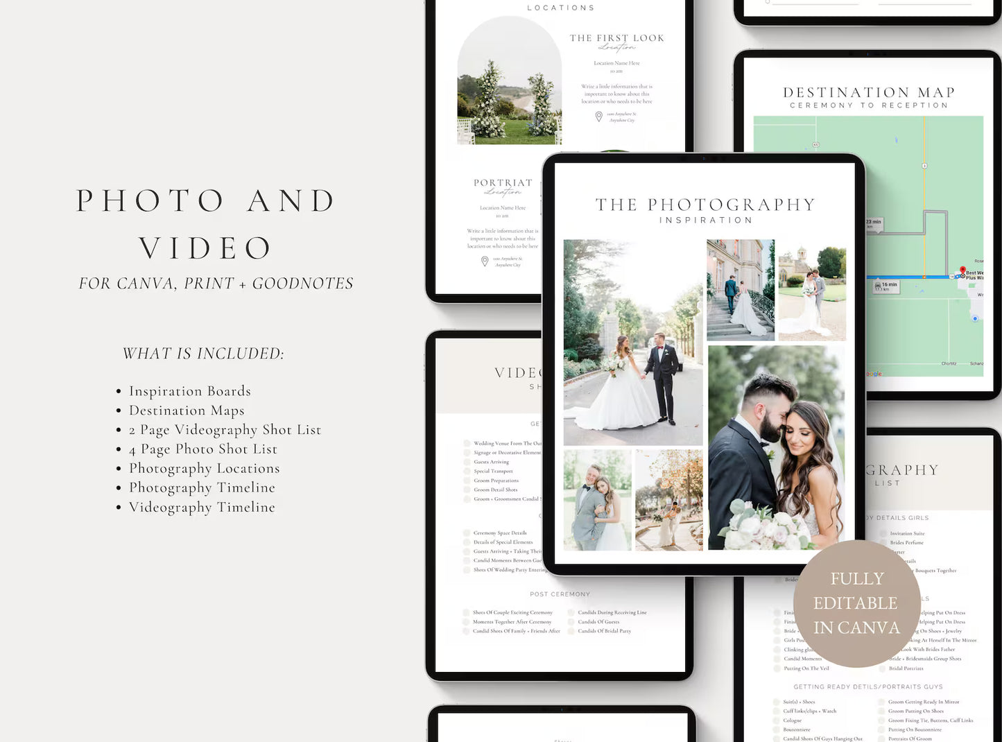 Wedding Day Binder Template