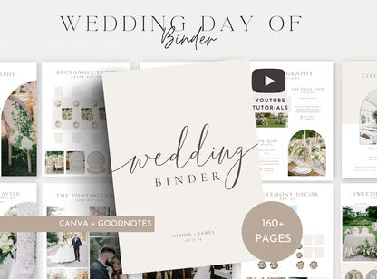 Wedding Day Binder Template