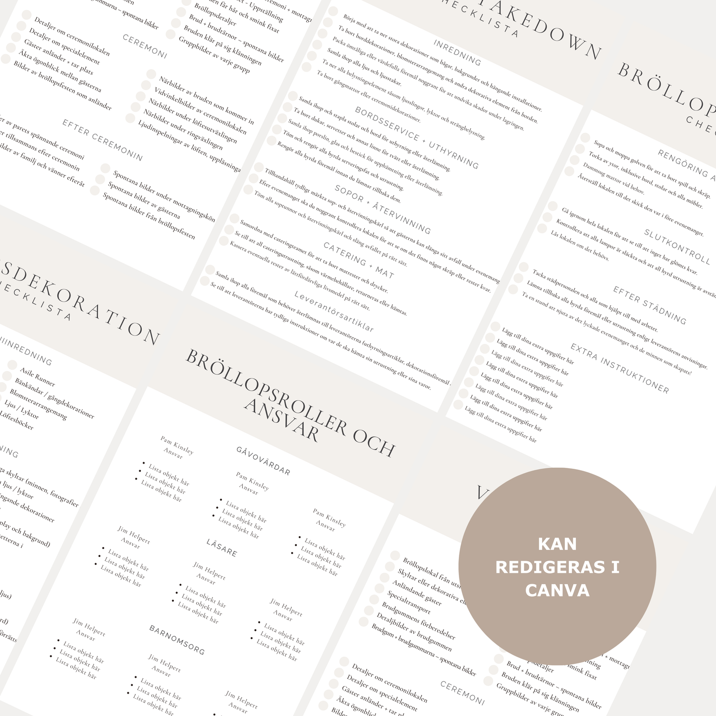 Den ultimata digitala Wedding Day Binder