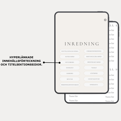 Den ultimata digitala Wedding Day Binder