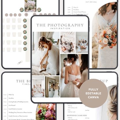 Wedding Day Binder Template