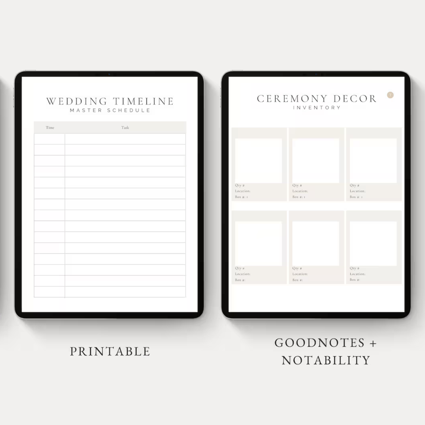 The Ultimate iPad Wedding Day Planner